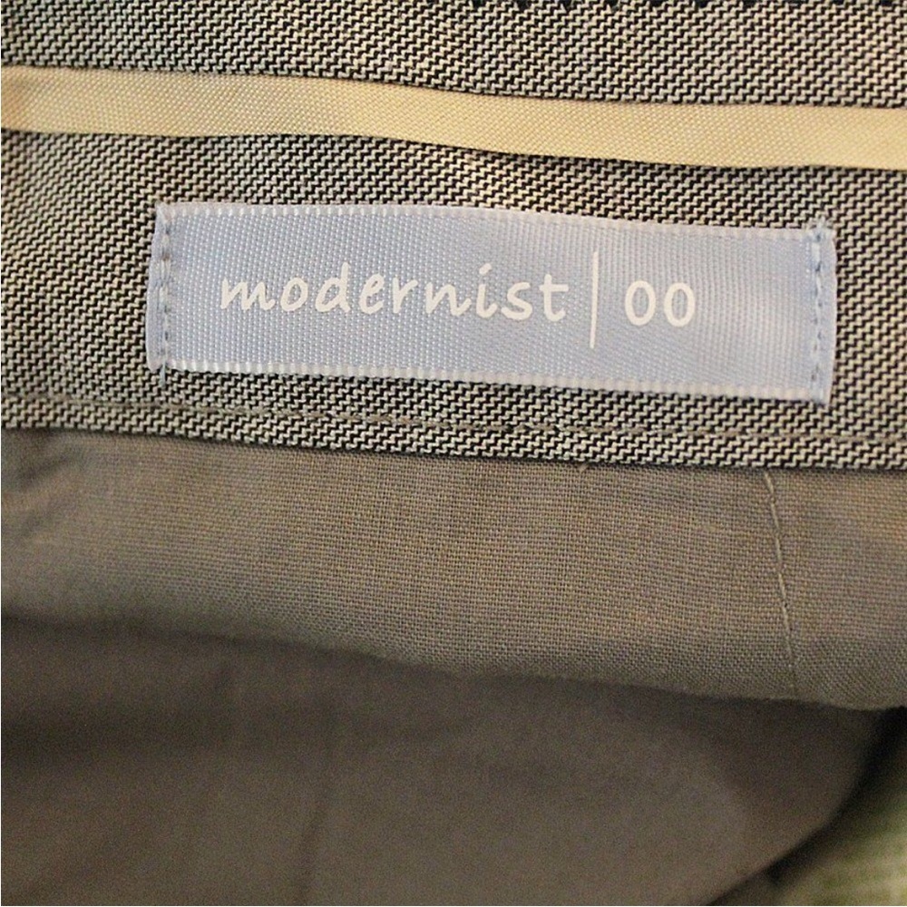 Sigrid Olsen Grey Modernist Trousers 12 - image 4